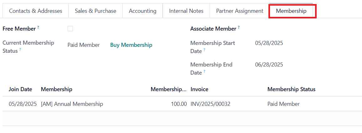 Overview of Odoo 18 Members Management-cybrosys