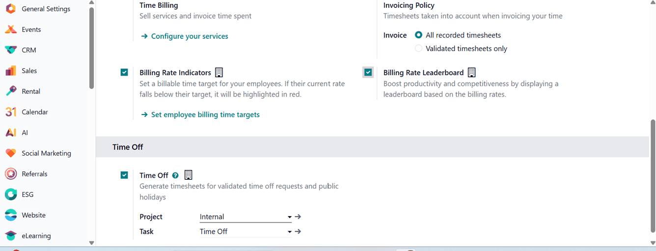 Overview of Odoo 19 Timesheet Module-cybrosys