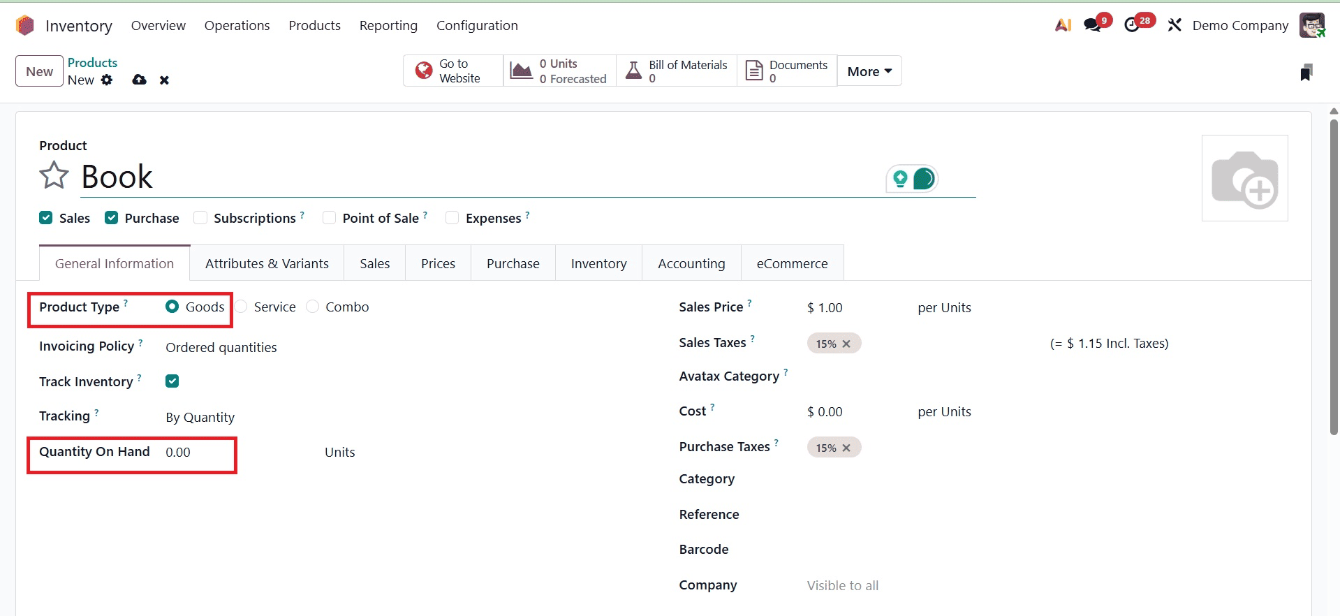 Overview of Opening Stock in Odoo 19 Inventory Module-cybrosys