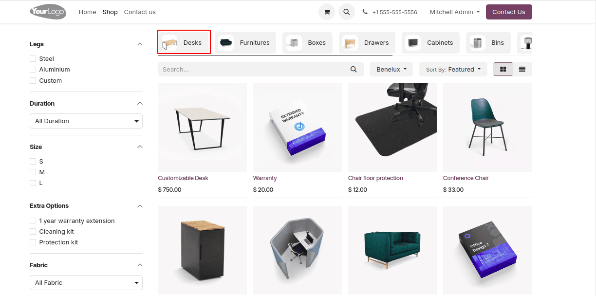 Overview of Organizing Products by Categories in Odoo 18 Website-cybrosys