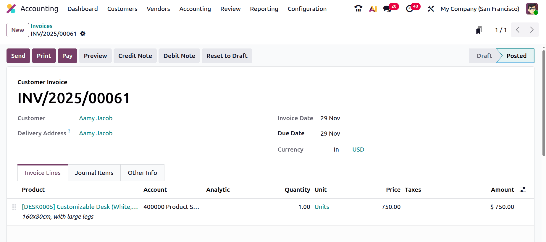 Overview of Partner Ledger Report in Odoo 19 Accounting-cybrosys
