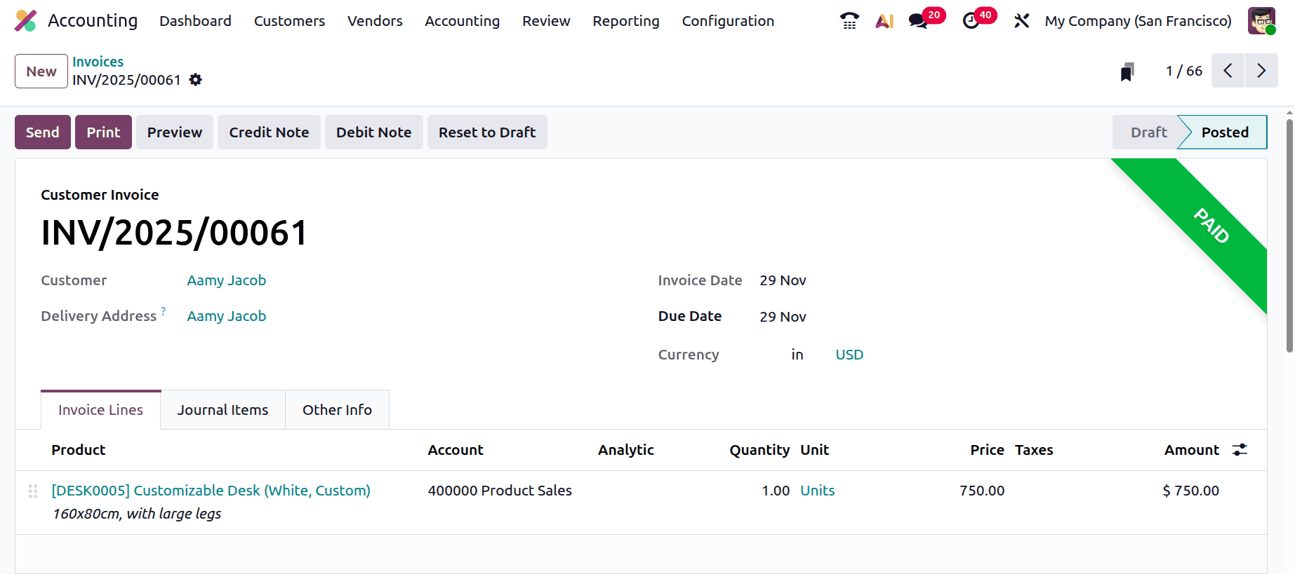 Overview of Partner Ledger Report in Odoo 19 Accounting-cybrosys