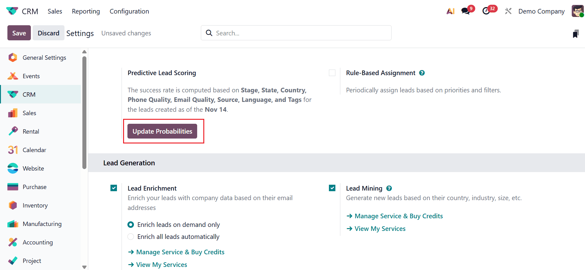 Overview of Predictive Lead Scoring in Odoo 19 CRM-cybrosys