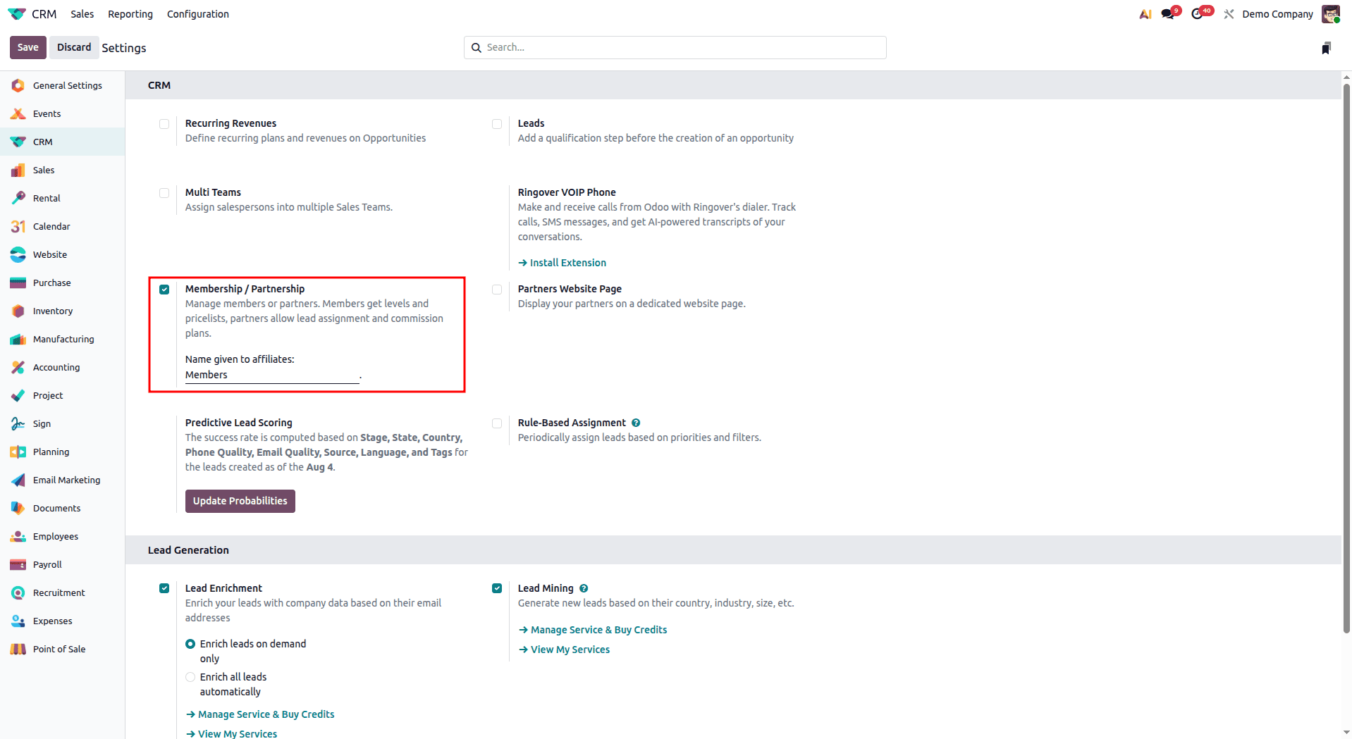 Overview of Purchasing Memberships in Odoo 19-cybrosys