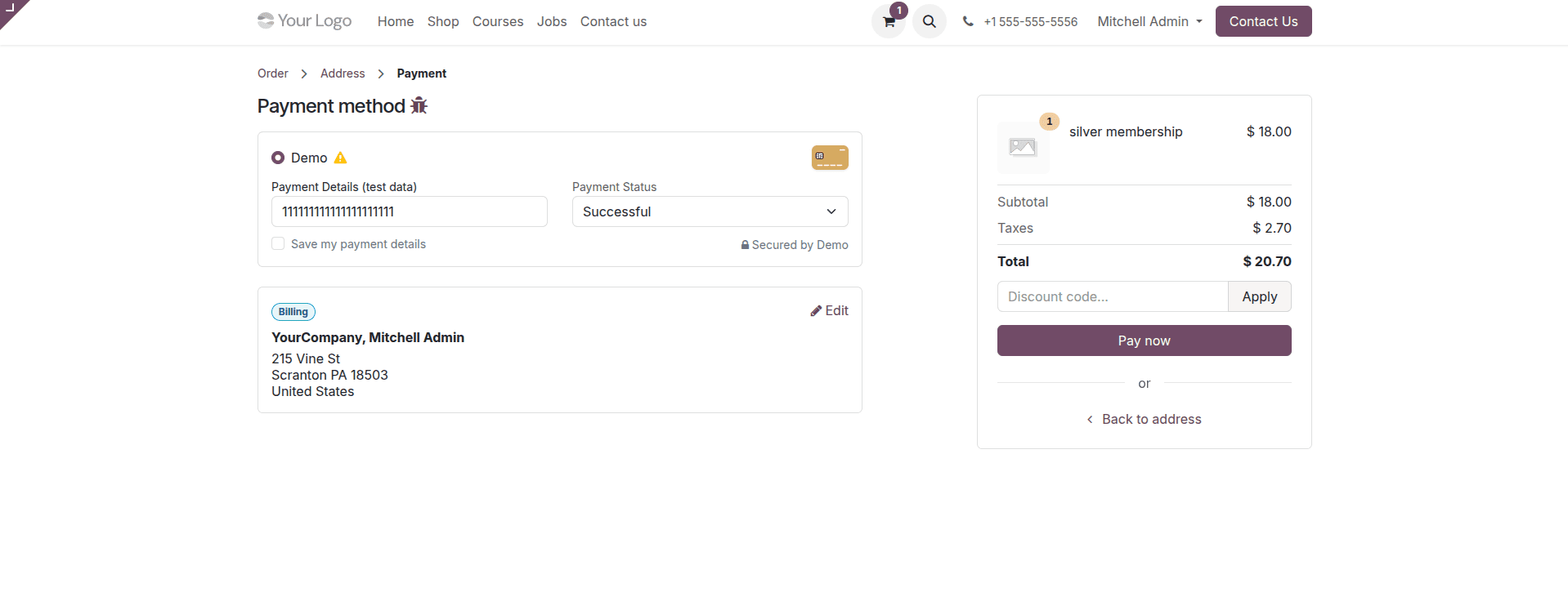 Overview of Purchasing Memberships in Odoo 19-cybrosys