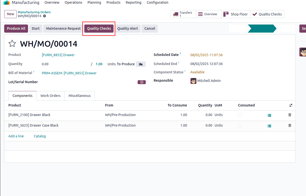 Overview of Quality Types in Odoo 18-cybrosys
