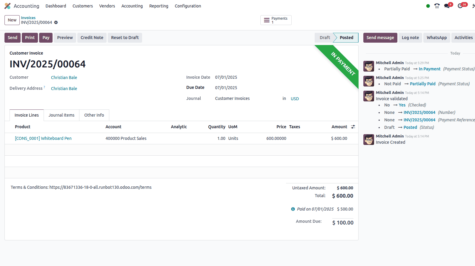 Overview of Reconciliation & Payment Matching in Odoo 18-cybrosys