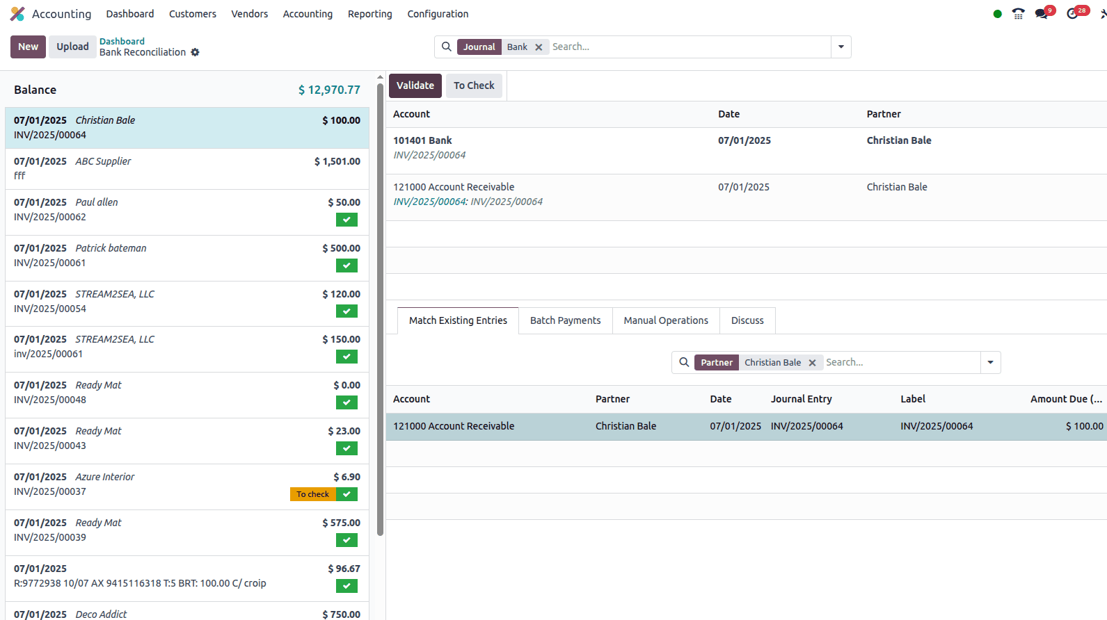 Overview of Reconciliation & Payment Matching in Odoo 18-cybrosys
