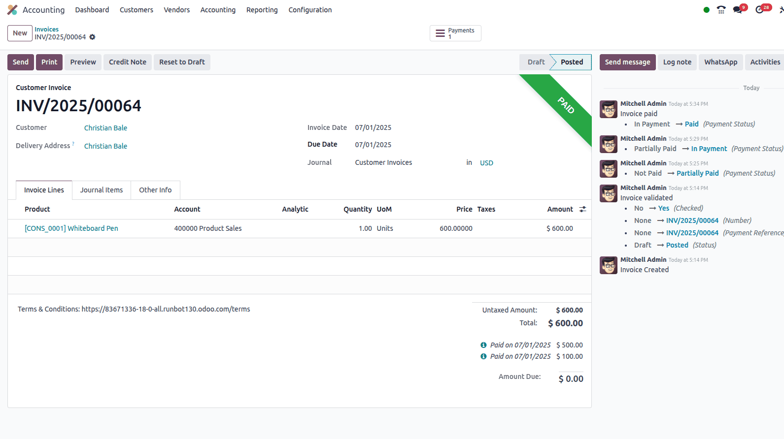 Overview of Reconciliation & Payment Matching in Odoo 18-cybrosys