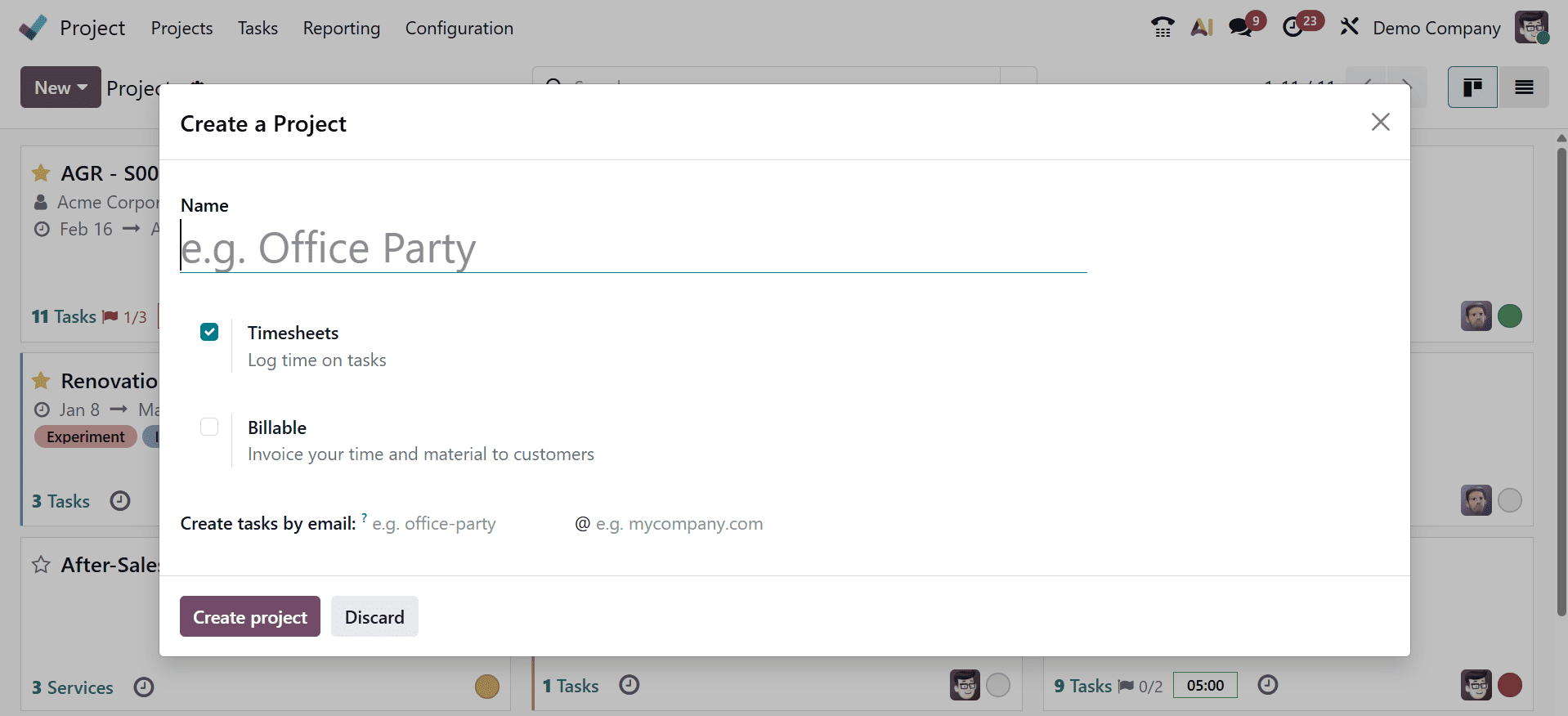 Overview of Recurring Task Workflows in Odoo 19 Project Module-cybrosys