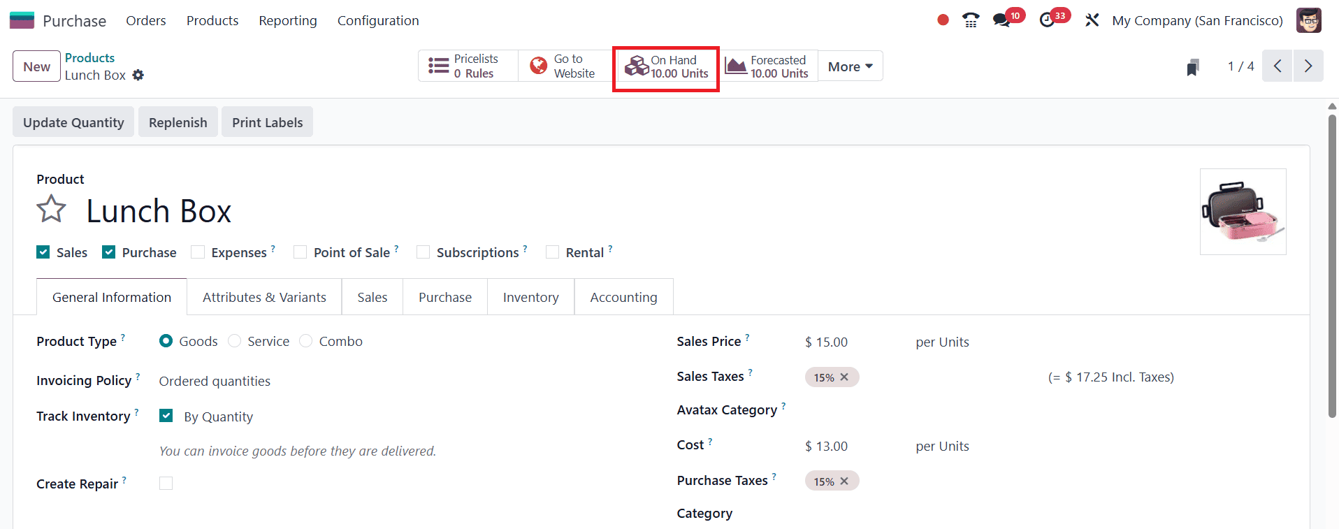 Overview of Replenishment Reports in Odoo 18 Inventory-cybrosys