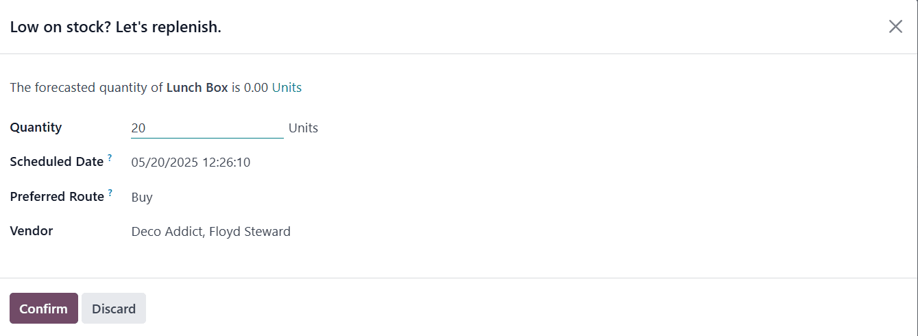 Overview of Replenishment Reports in Odoo 18 Inventory-cybrosys