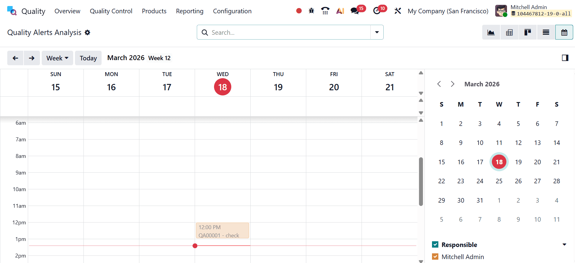 Overview of Reporting Features in Odoo 19 Quality Module-cybrosys