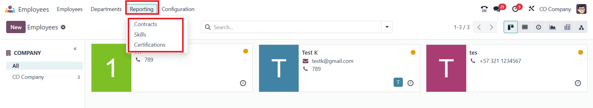 Overview of Reporting in Odoo 18 Employee-cybrosys