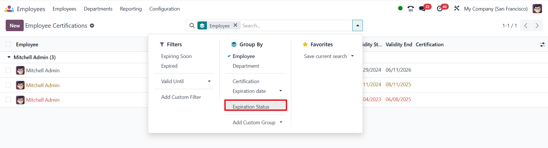 Overview of Reporting in Odoo 18 Employee-cybrosys