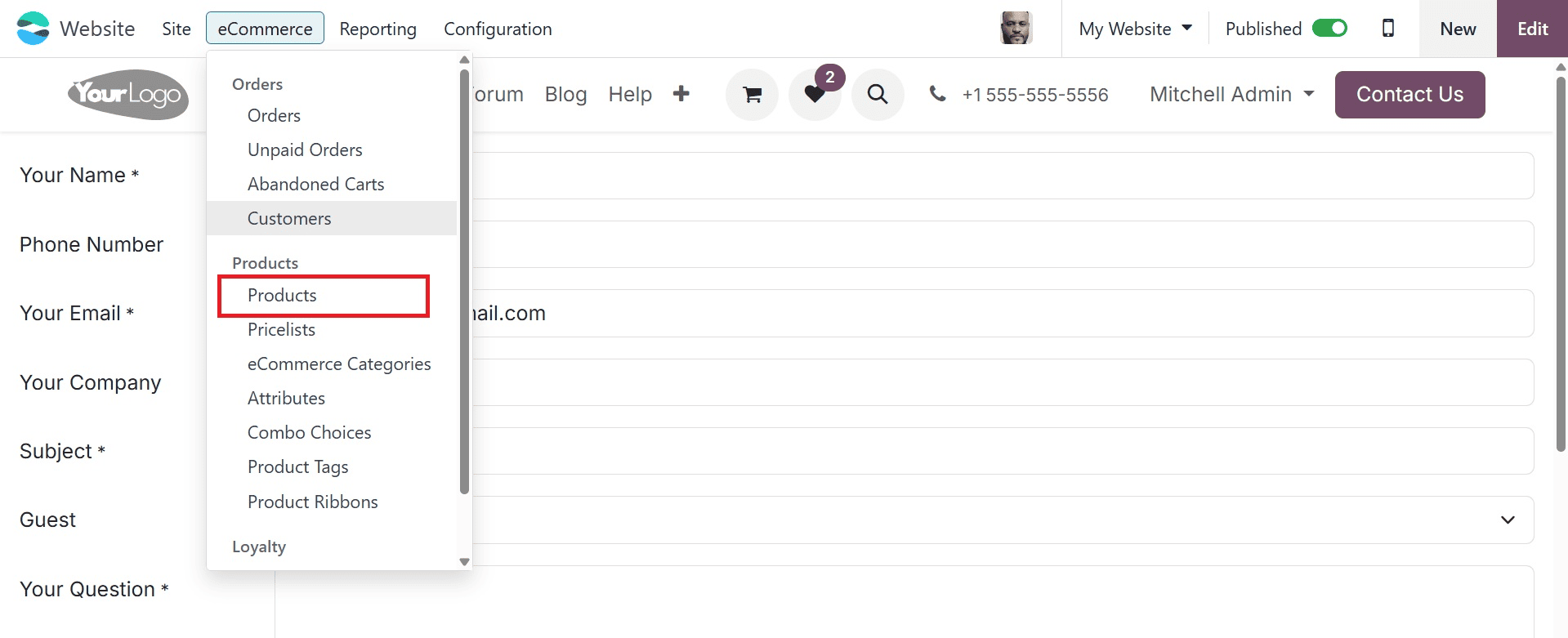 Overview of Selling Products in Odoo 18 Website-cybrosys