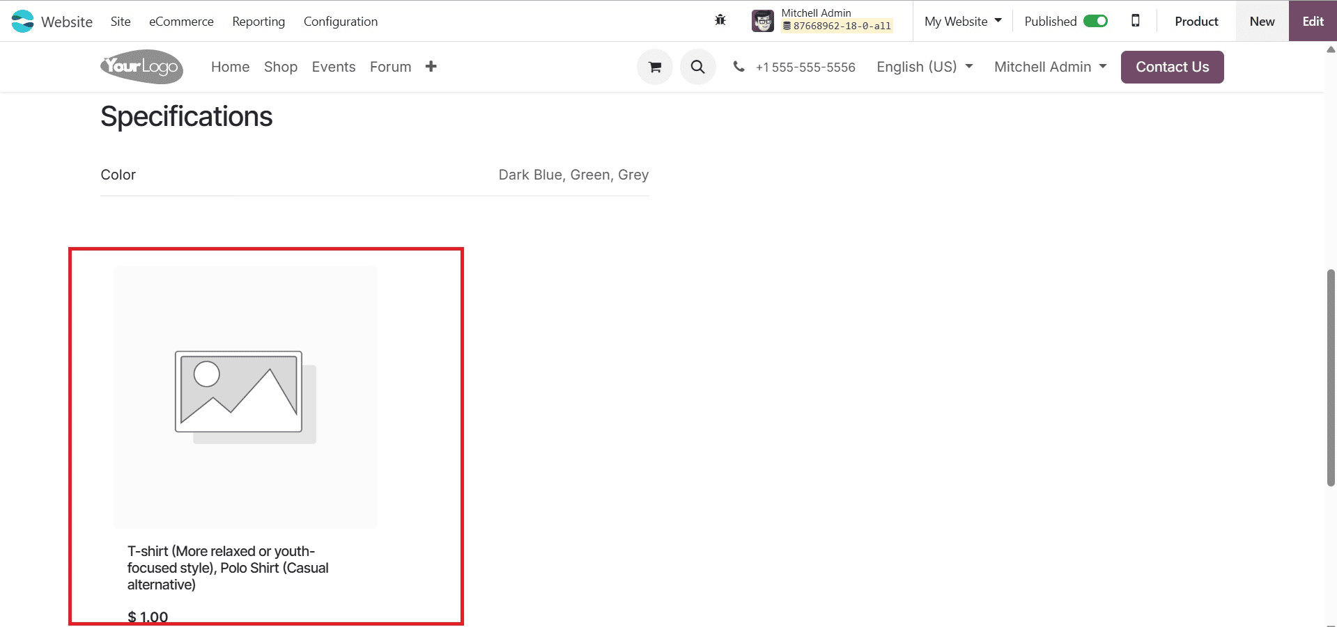 Overview of Selling Products in Odoo 18 Website-cybrosys