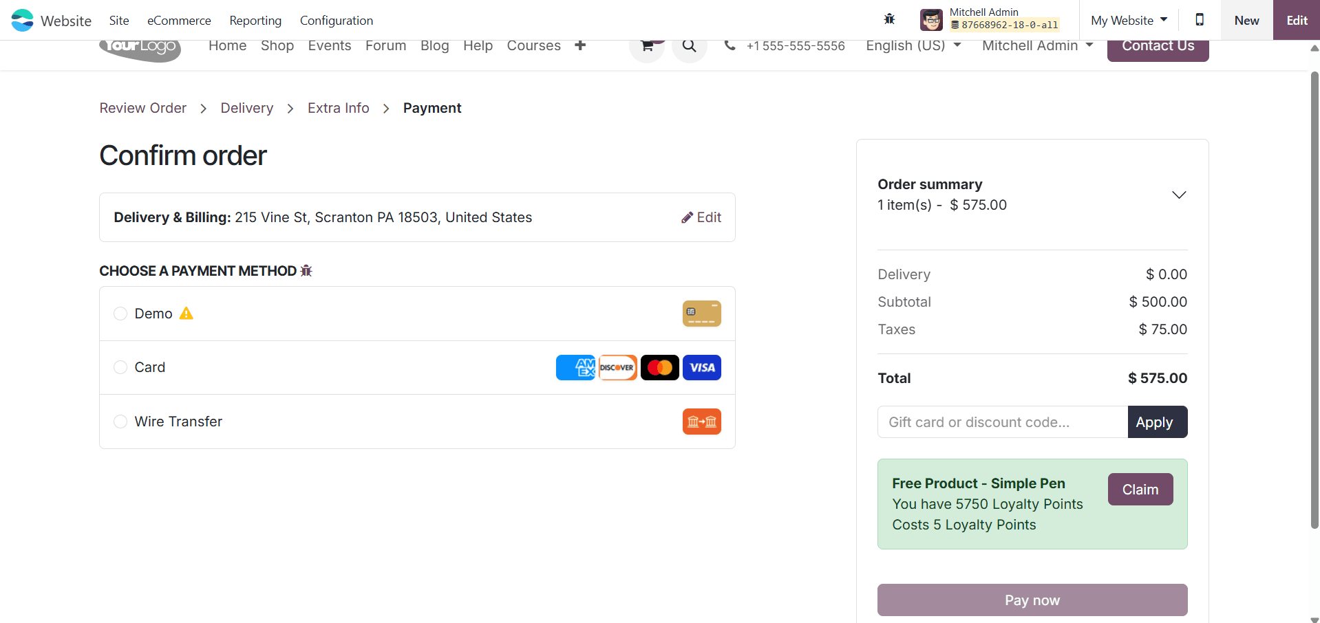 Overview of Selling Products in Odoo 18 Website-cybrosys