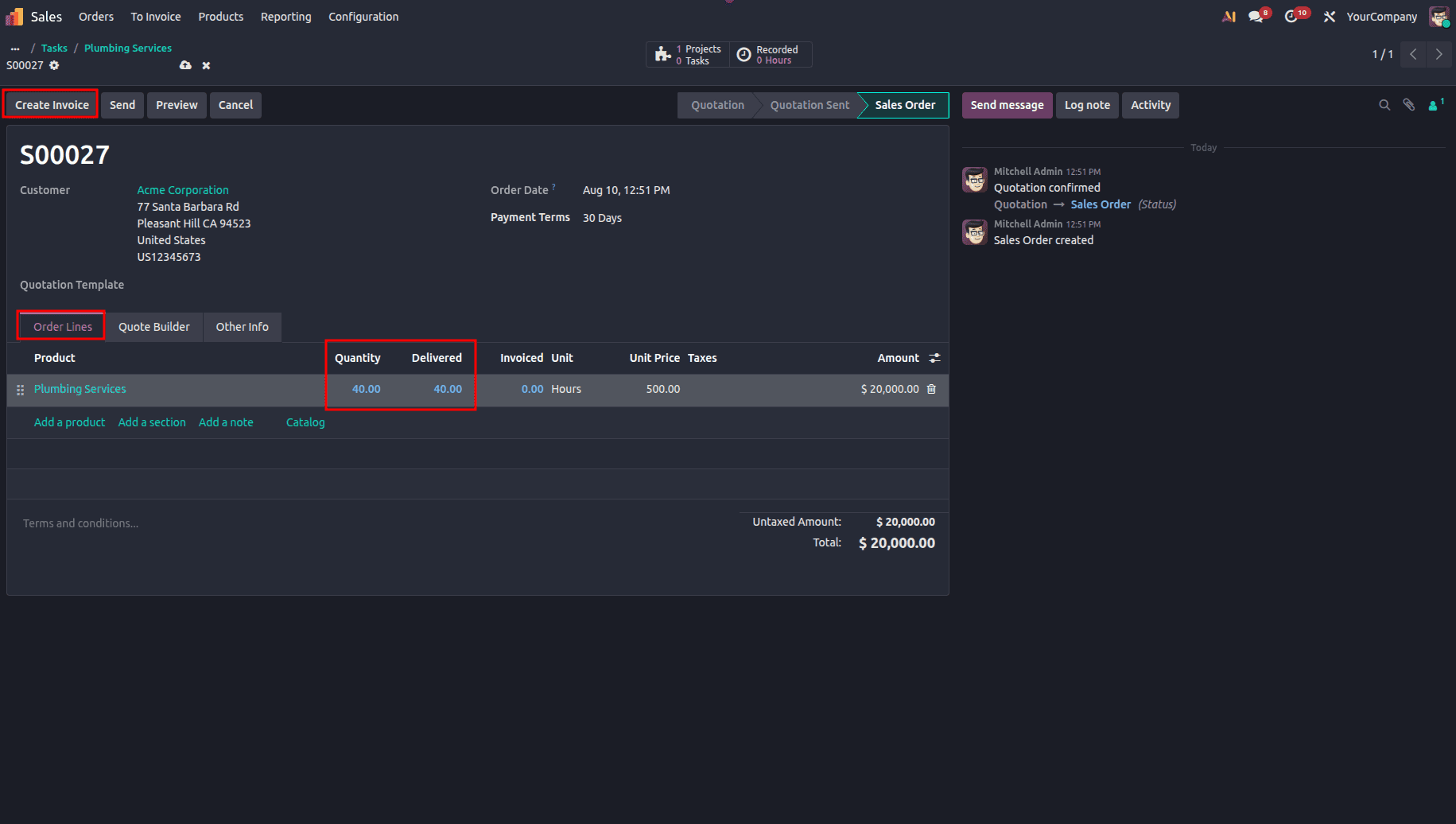 Overview of Service Invoicing Policies in Odoo 19-cybrosys