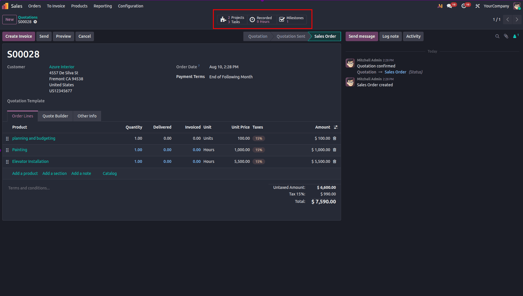 Overview of Service Invoicing Policies in Odoo 19-cybrosys