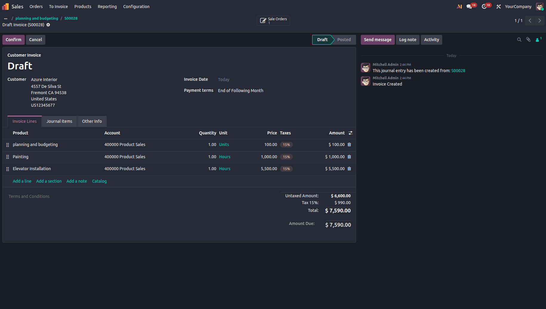 Overview of Service Invoicing Policies in Odoo 19-cybrosys
