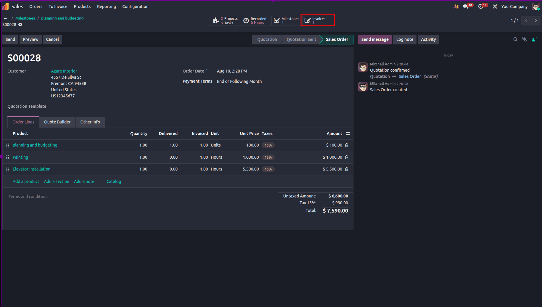 Overview of Service Invoicing Policies in Odoo 19-cybrosys