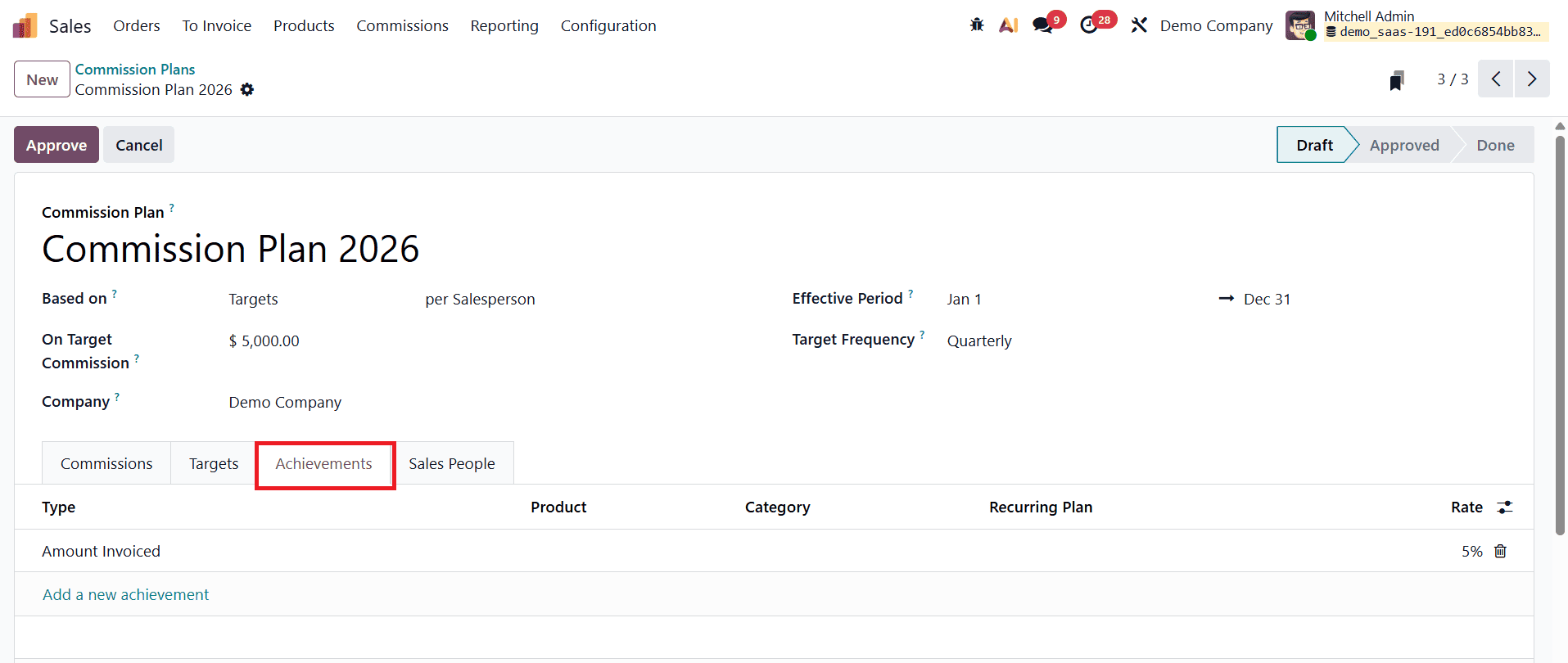 Overview of Set Up and Tracking Salesperson Commissions in Odoo 19-cybrosys