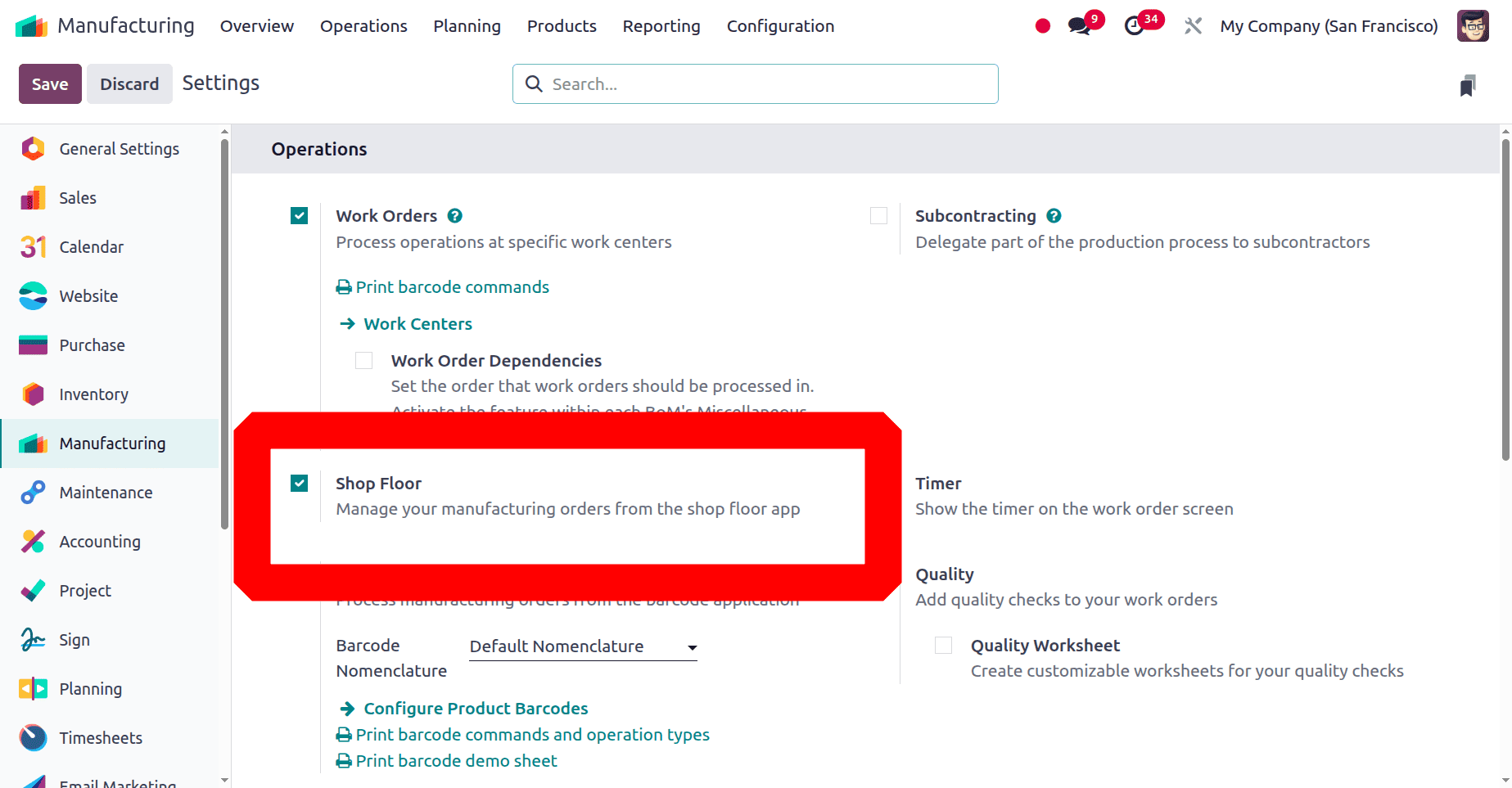 overview of shop floor management in odoo 18-cybrosys