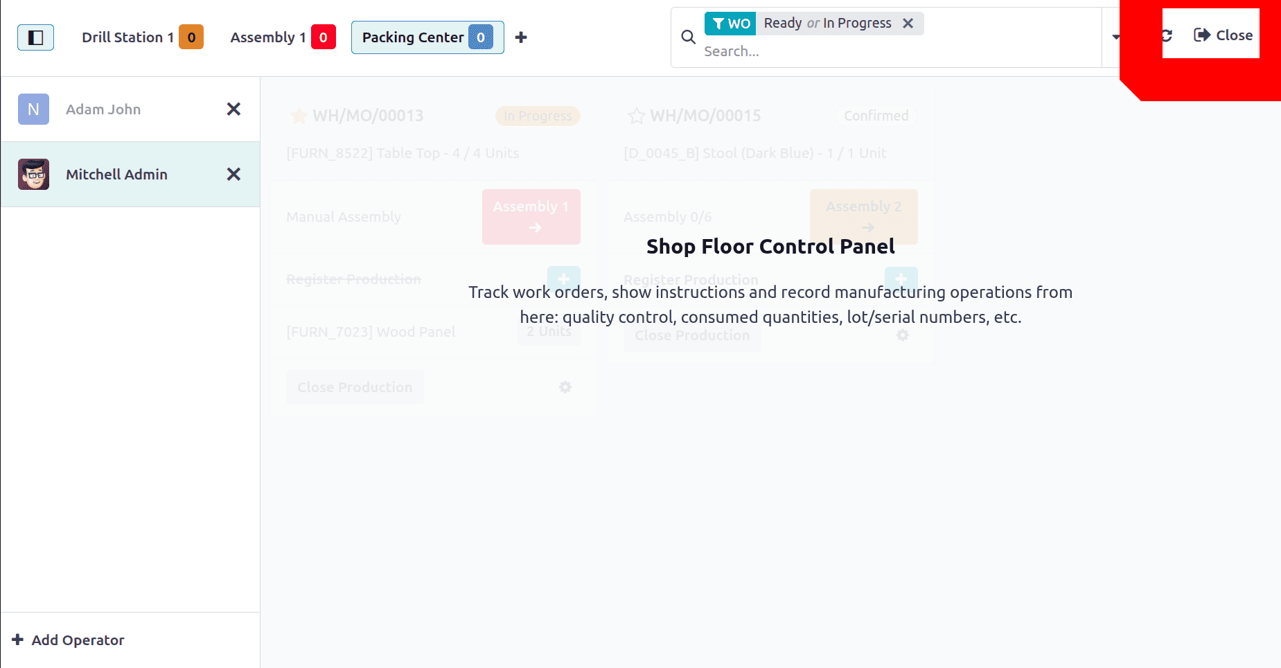 overview of shop floor management in odoo 18-cybrosys