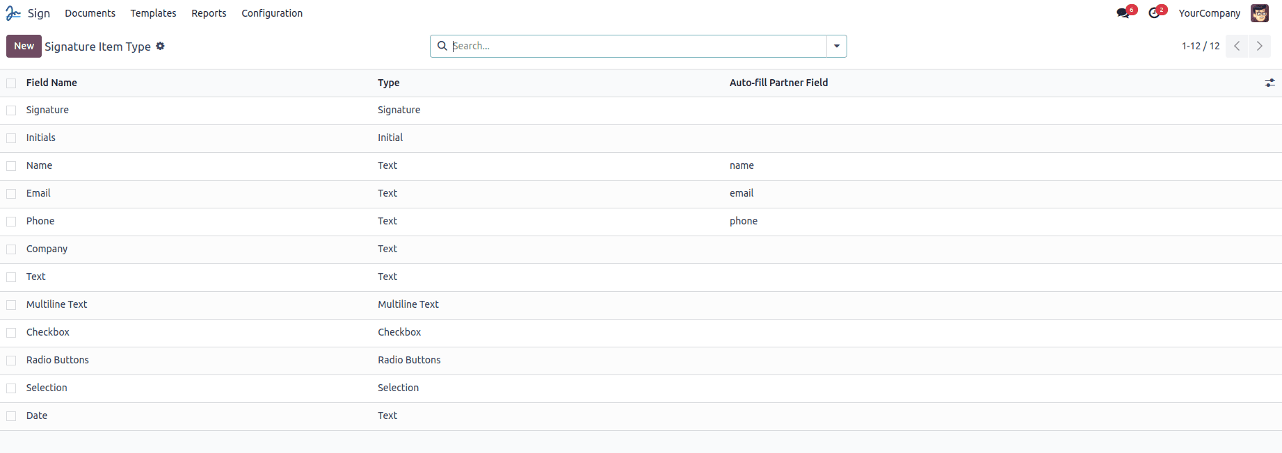 Overview of Sign Module in Odoo 18-cybrosys