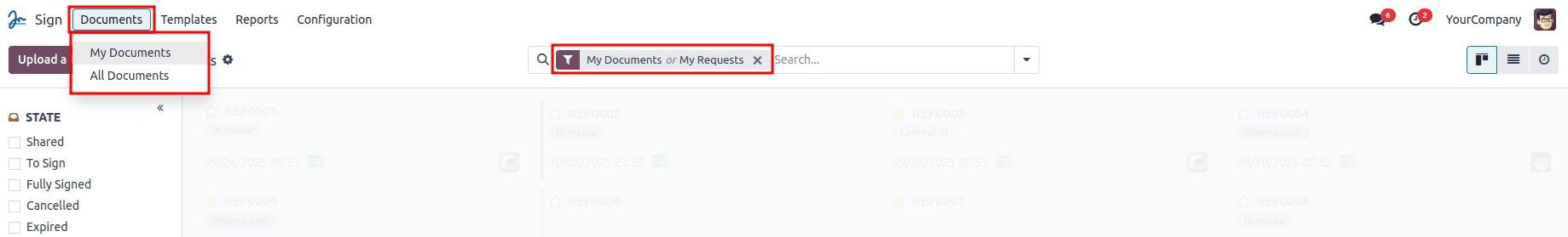 Overview of Sign Module in Odoo 18-cybrosys
