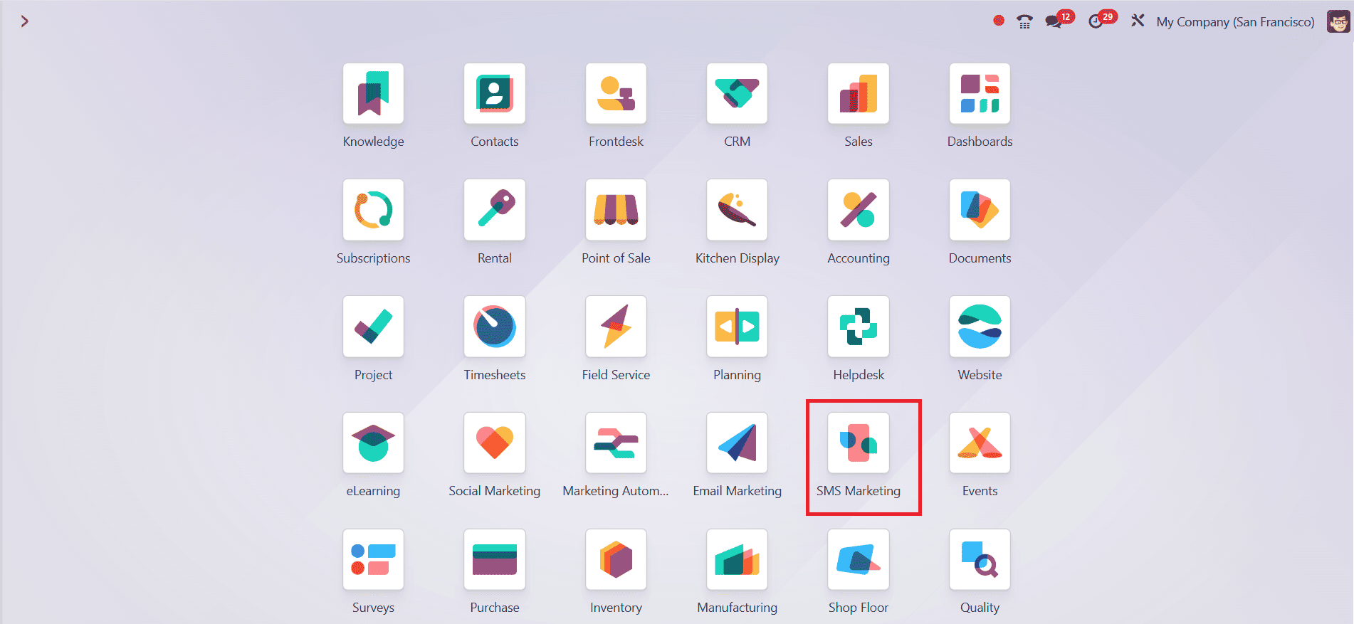 Overview of Sms Marketing Tools in Odoo 18-cybrosys