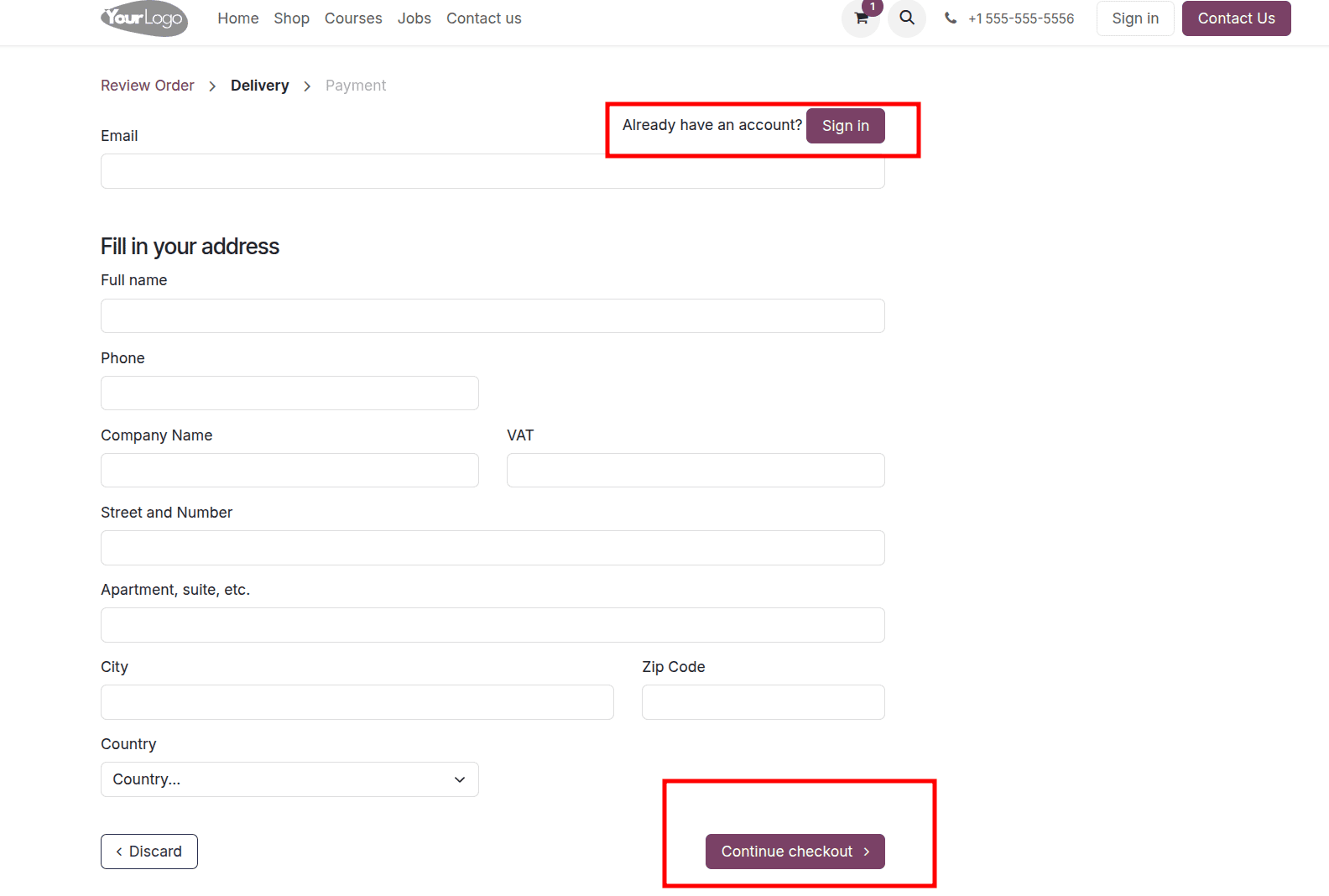 Overview of the Guest Checkout Process in Odoo 18 Websites-cybrosys