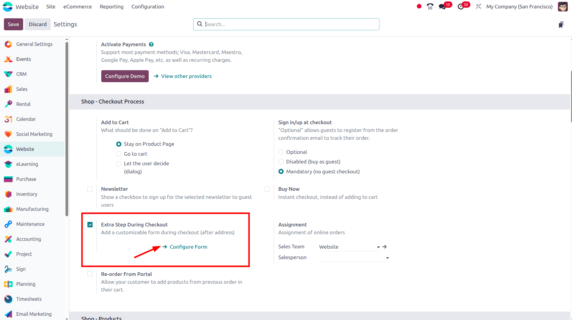 Overview of the Guest Checkout Process in Odoo 18 Websites-cybrosys