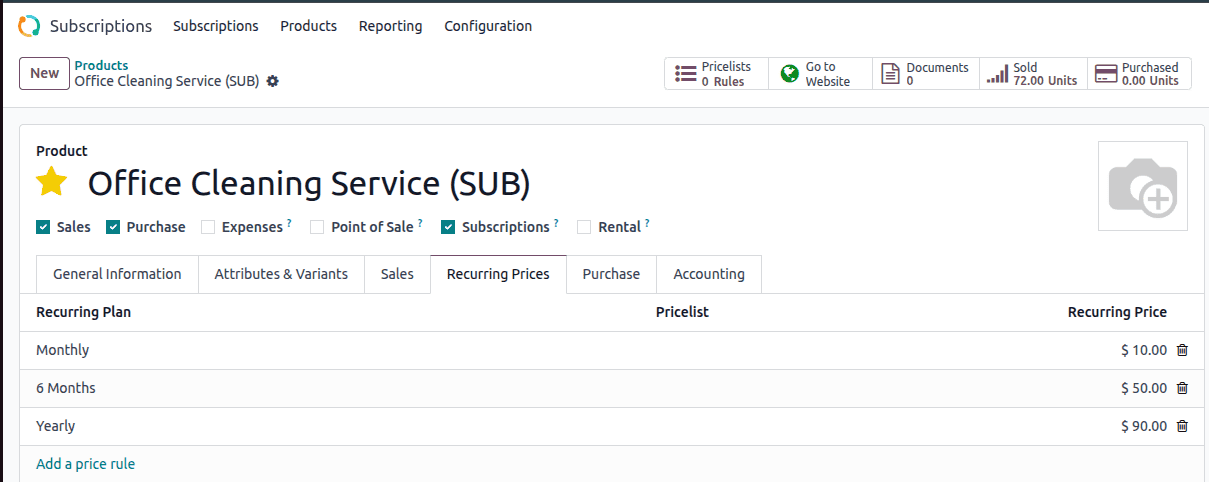 Overview of the Odoo 18 Subscription Module-cybrosys