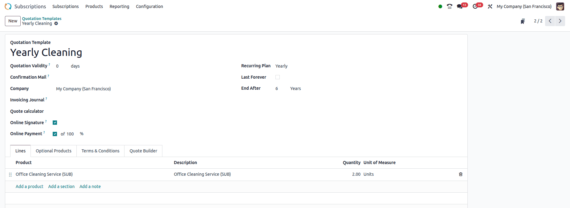 Overview of the Odoo 18 Subscription Module-cybrosys