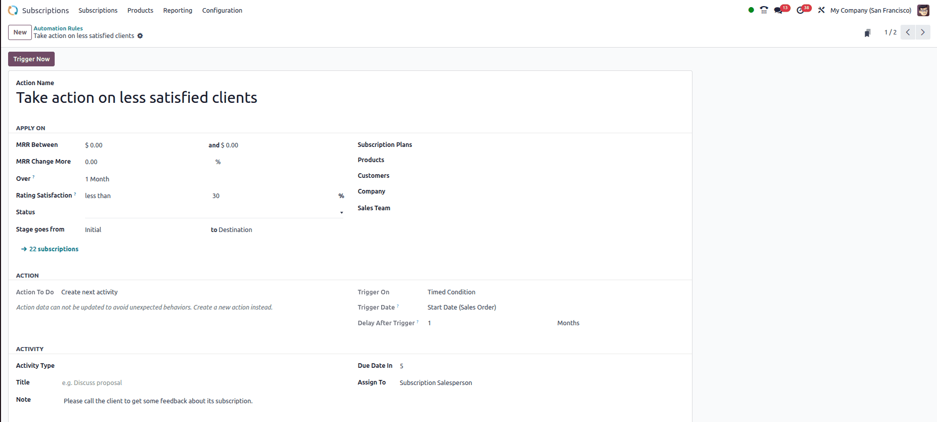 Overview of the Odoo 18 Subscription Module-cybrosys