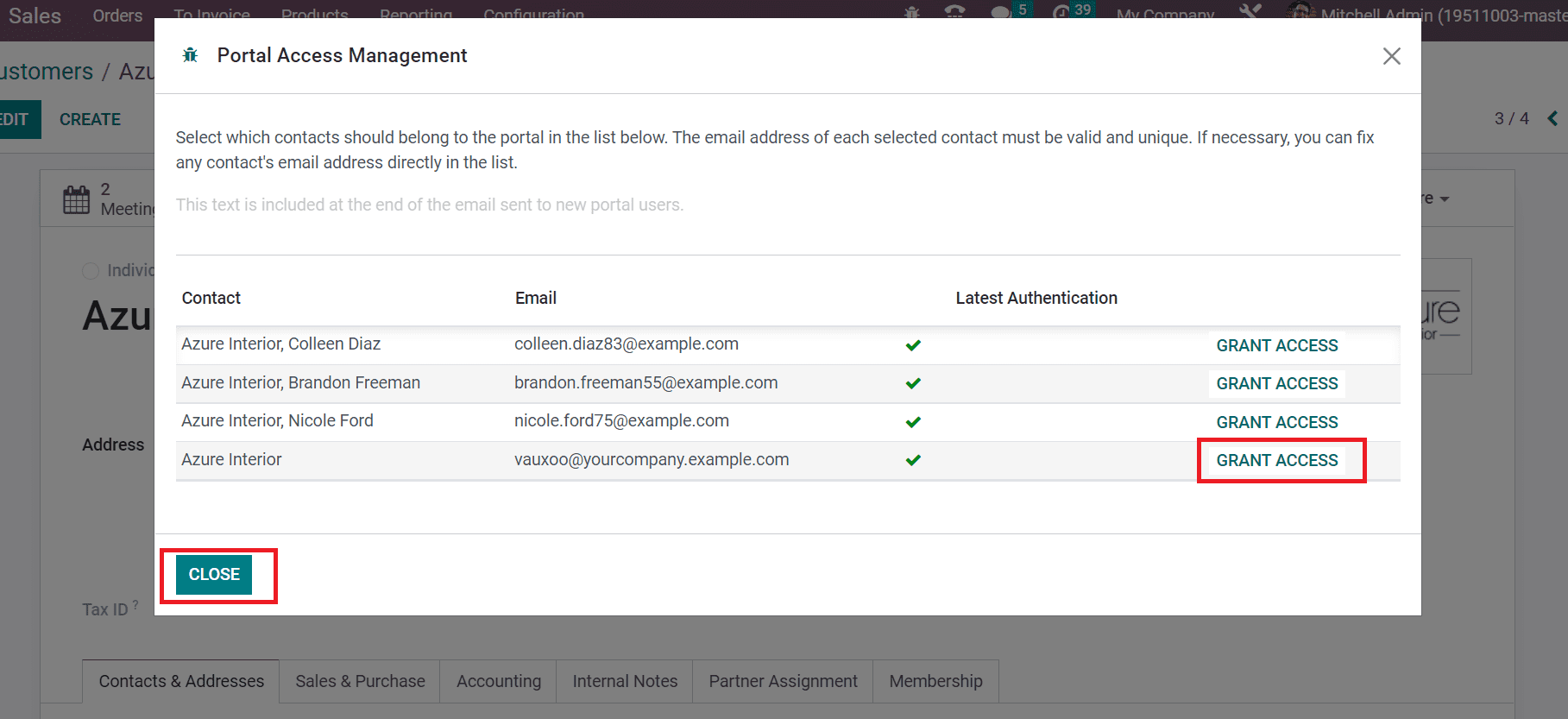 Overview of User Types in the Odoo 16 Sales App-cybrosys