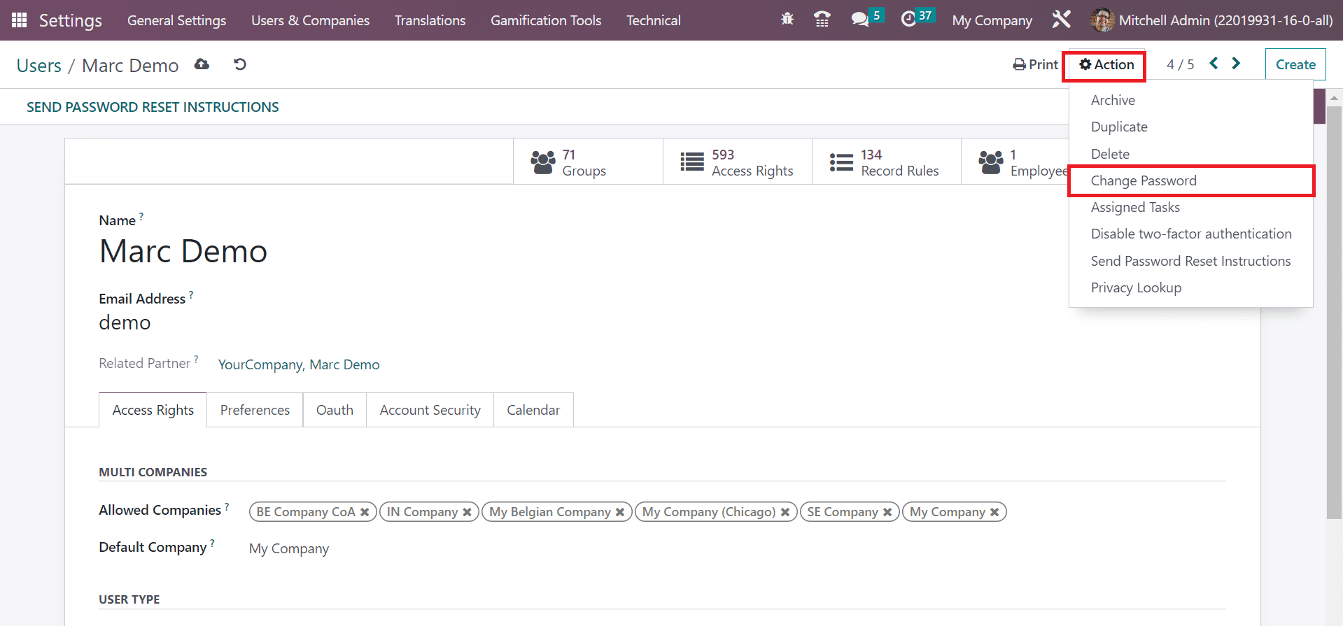 Overview of User Types in the Odoo 16 Sales App-cybrosys