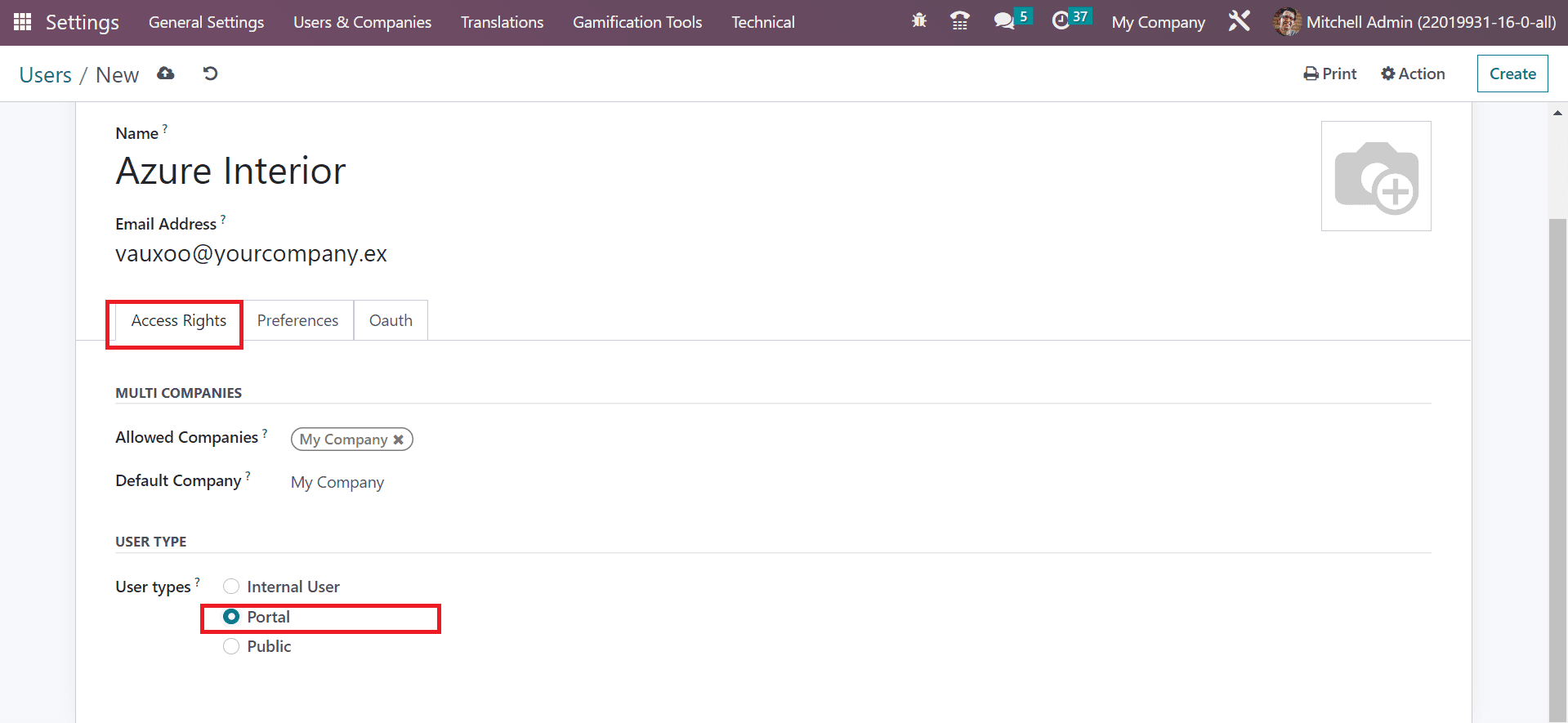 Overview of User Types in the Odoo 16 Sales App-cybrosys