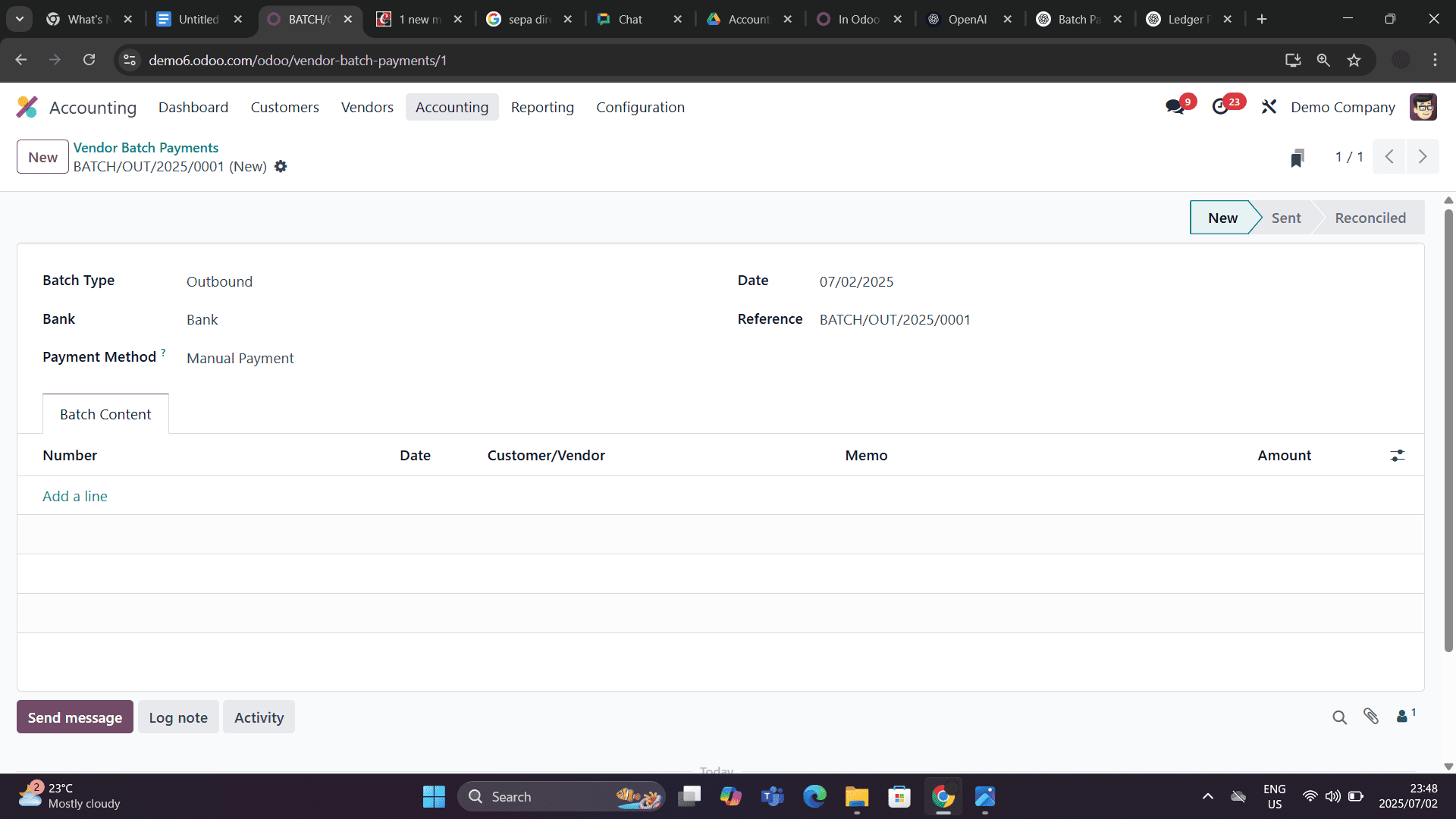 Overview of Vendor Payment Management in Odoo 18 Accounting-cybrosys