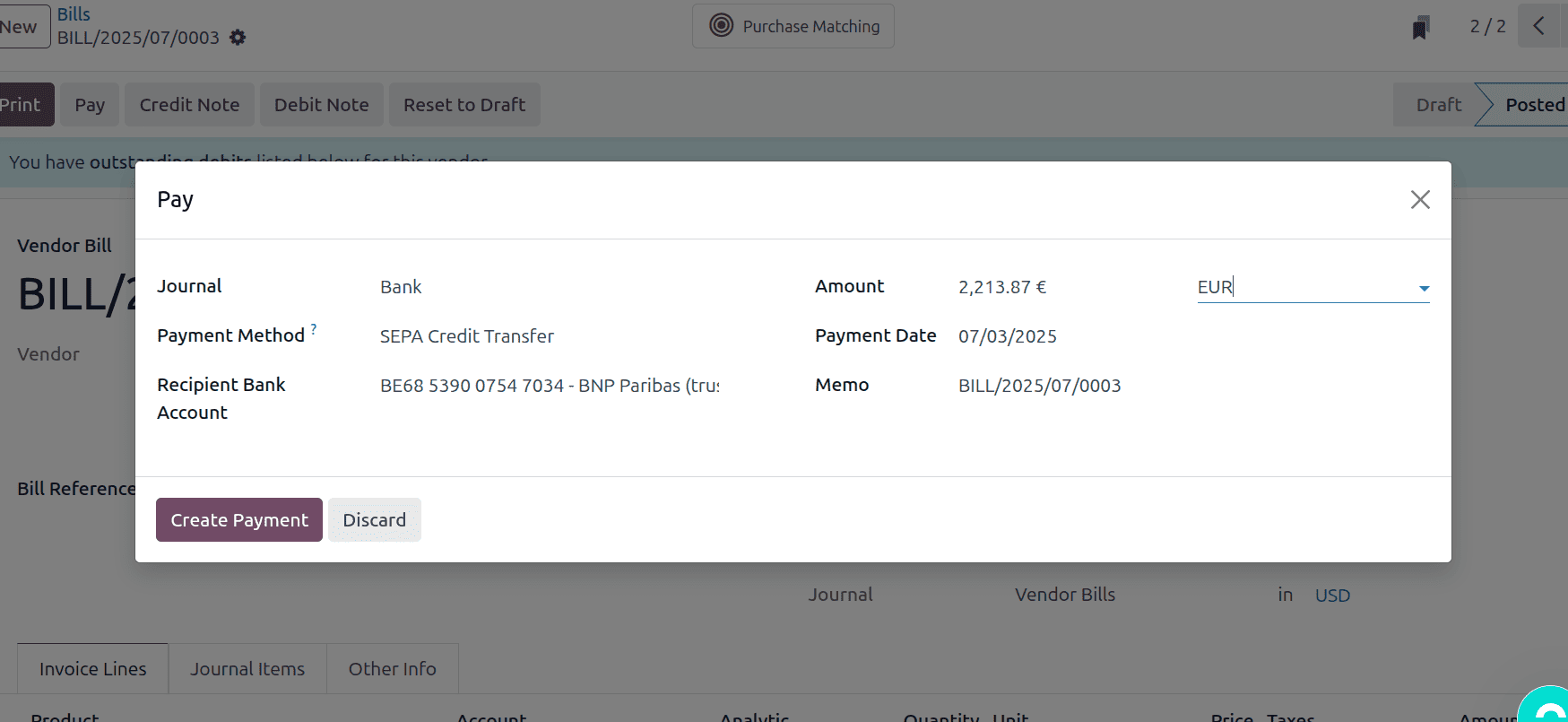 Overview of Vendor Payment Management in Odoo 18 Accounting-cybrosys