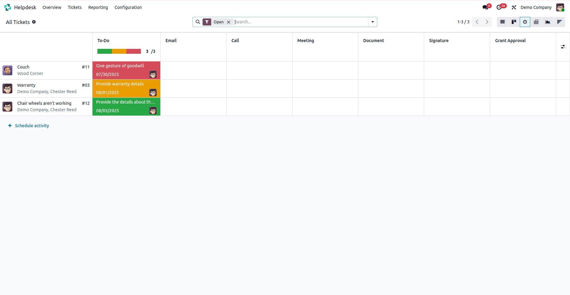 Overview of Views in Odoo 18 Helpdesk Ticket-cybrosys