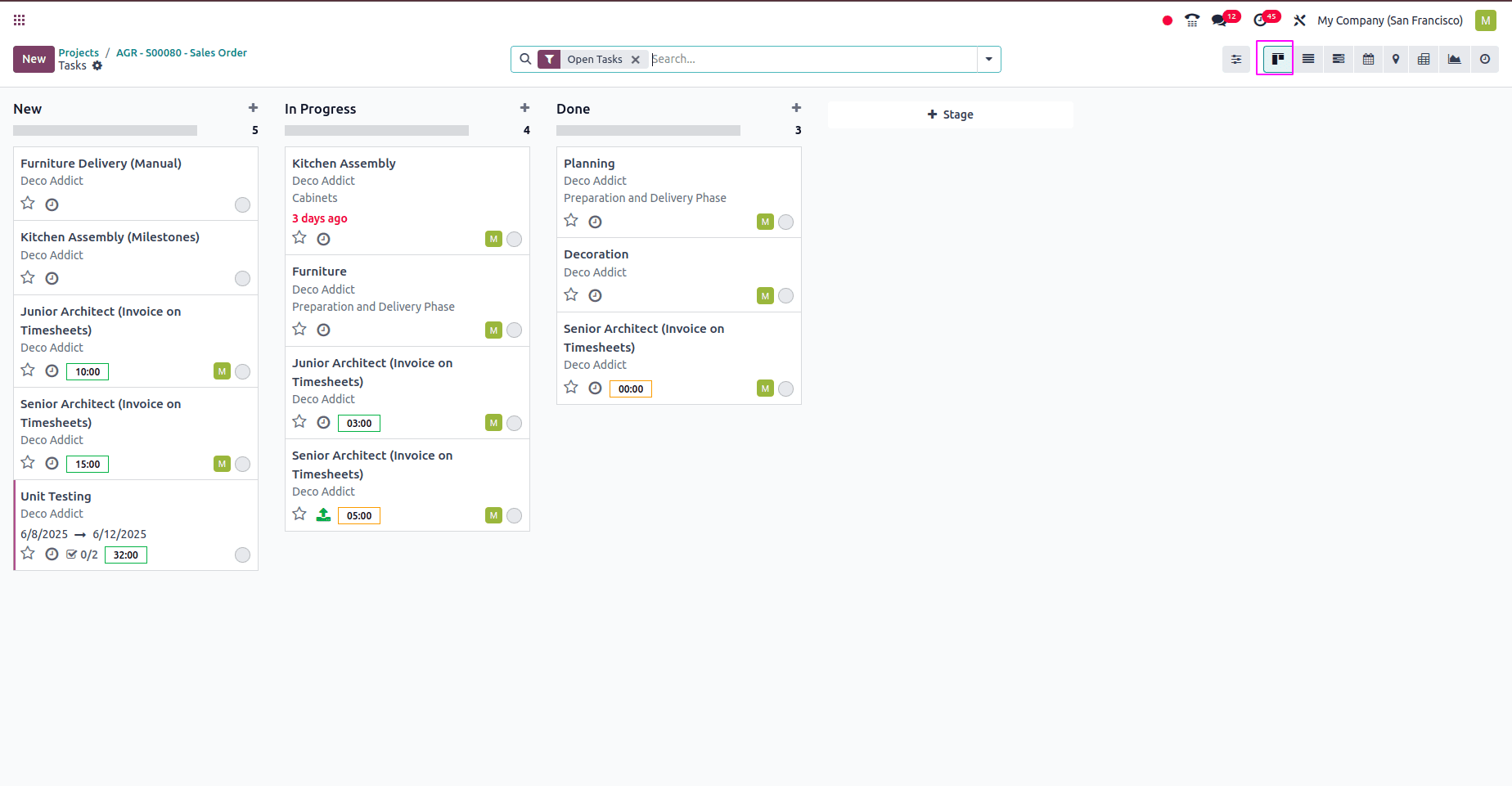 Overview of Views in Odoo 18 Project-cybrosys