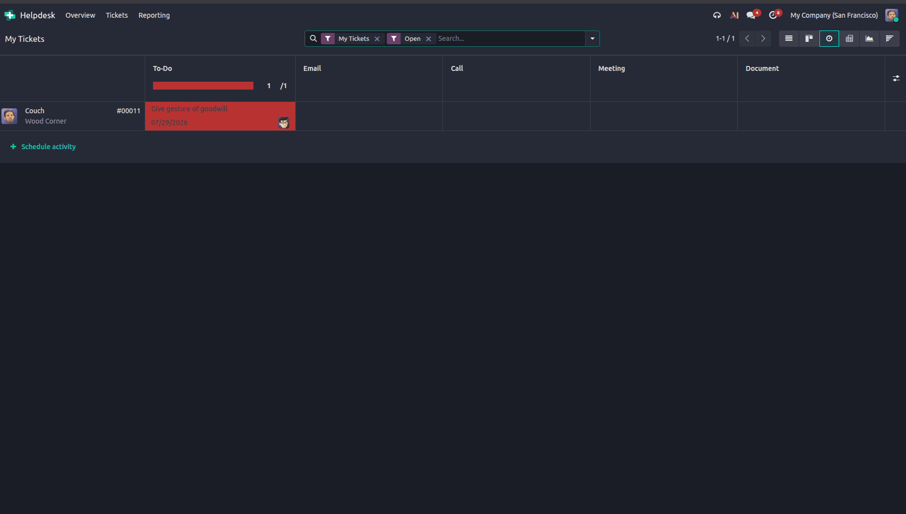 Overview of Views in Odoo 19 Helpdesk Ticket-cybrosys