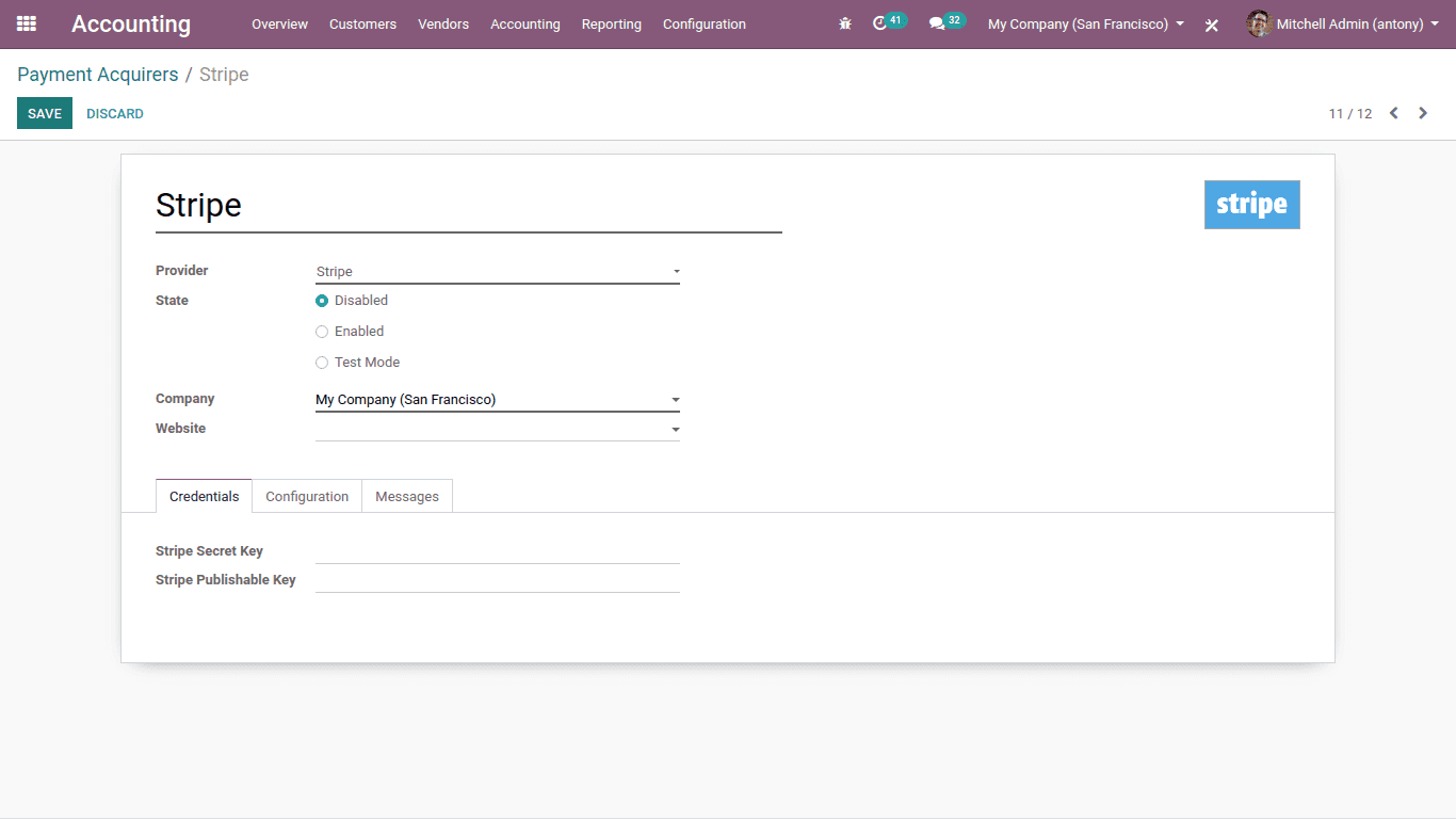 payment acquirers in odoo 13 cybrosys