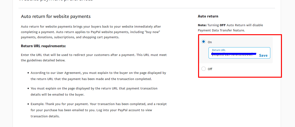 paypal configuration in odoo-cybrosys