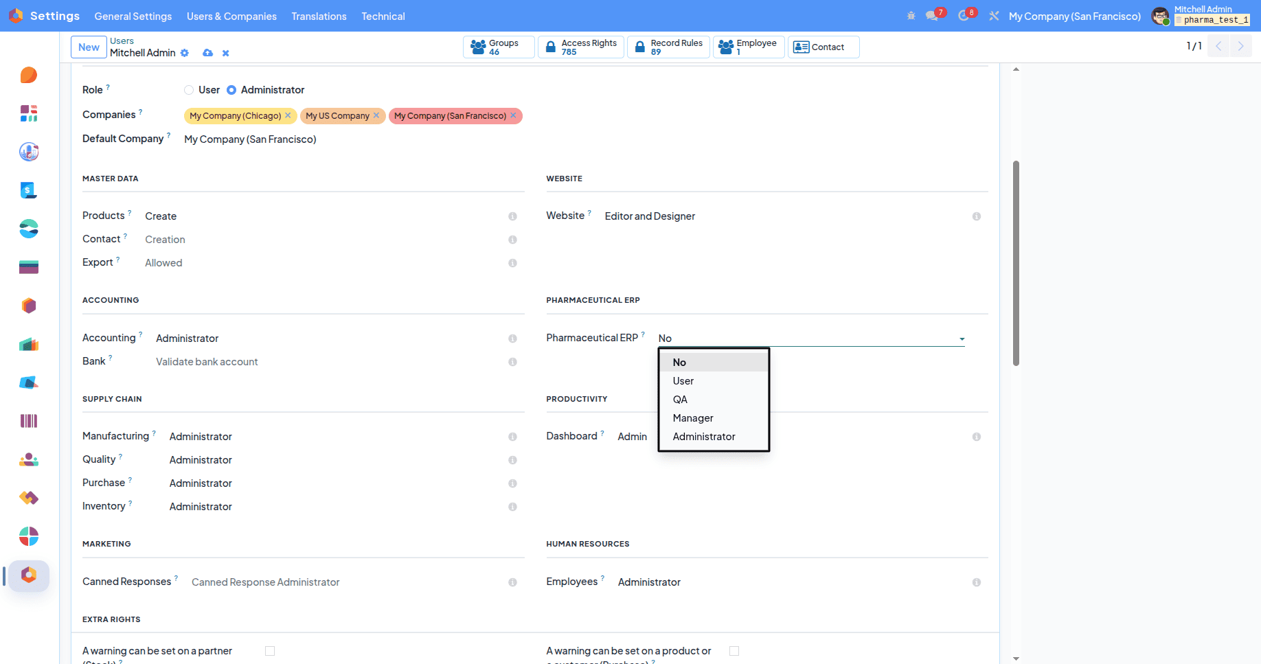 Pharmaceutical Manufacturing Management in Odoo 19 with Pharmaceutical ERP-cybrosys