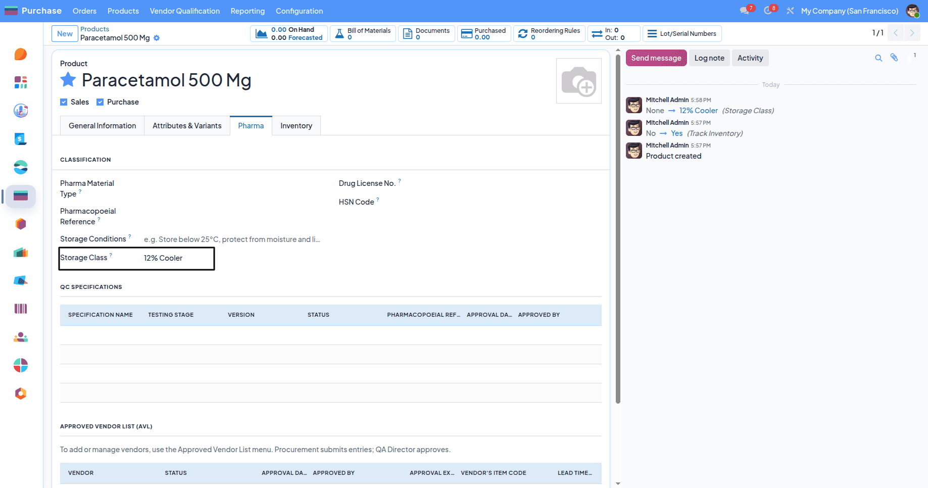 Pharmaceutical Manufacturing Management in Odoo 19 with Pharmaceutical ERP-cybrosys