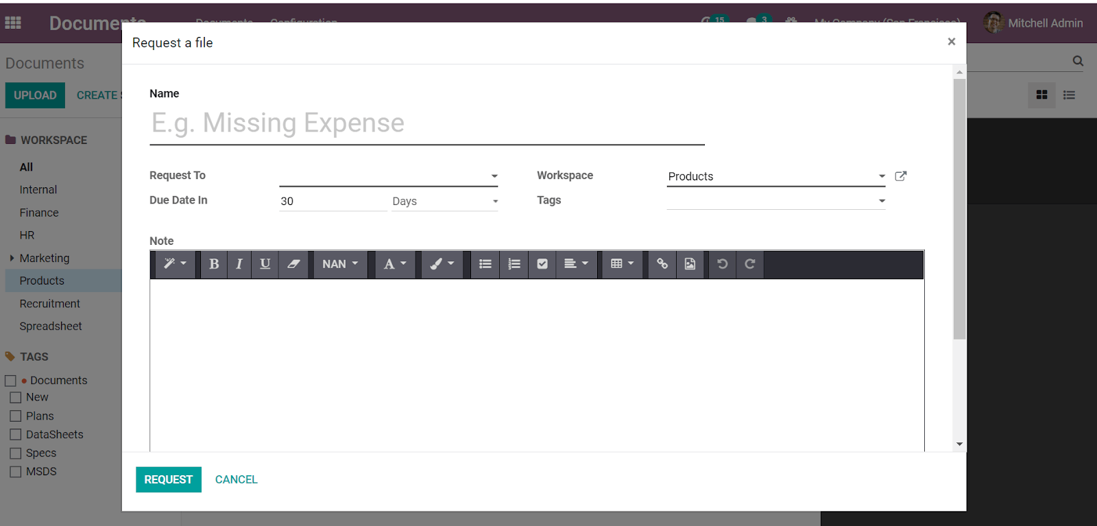 product-documents-in-odoo-documents-module-cybrosys